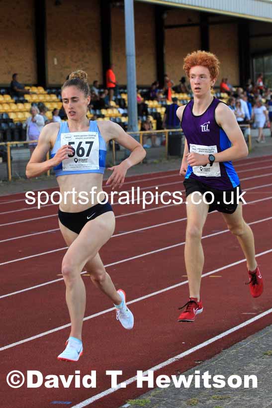 3000 metres, 2022 NEGP Monkton No. 6, Wednesday, Aug. 10th. Photo: David T. Hewitson/Sports for All Pics